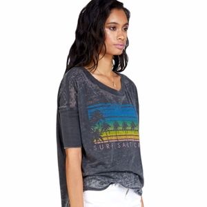 Chaser LA SURF SALT CREEK OFF SHOULDER TOP